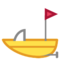 Speedboat emoji on HTC